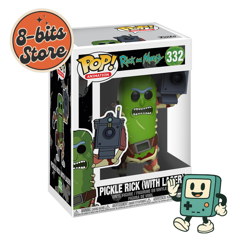 🥒 Funko Pop! Pickle Rick with Laser – Rick and Morty 🥒