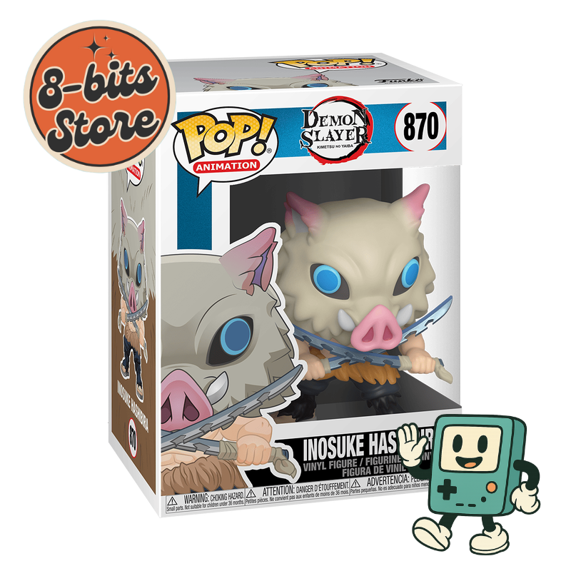 🐗 Funko Pop! Inosuke Hashibira – Demon Slayer 🐗