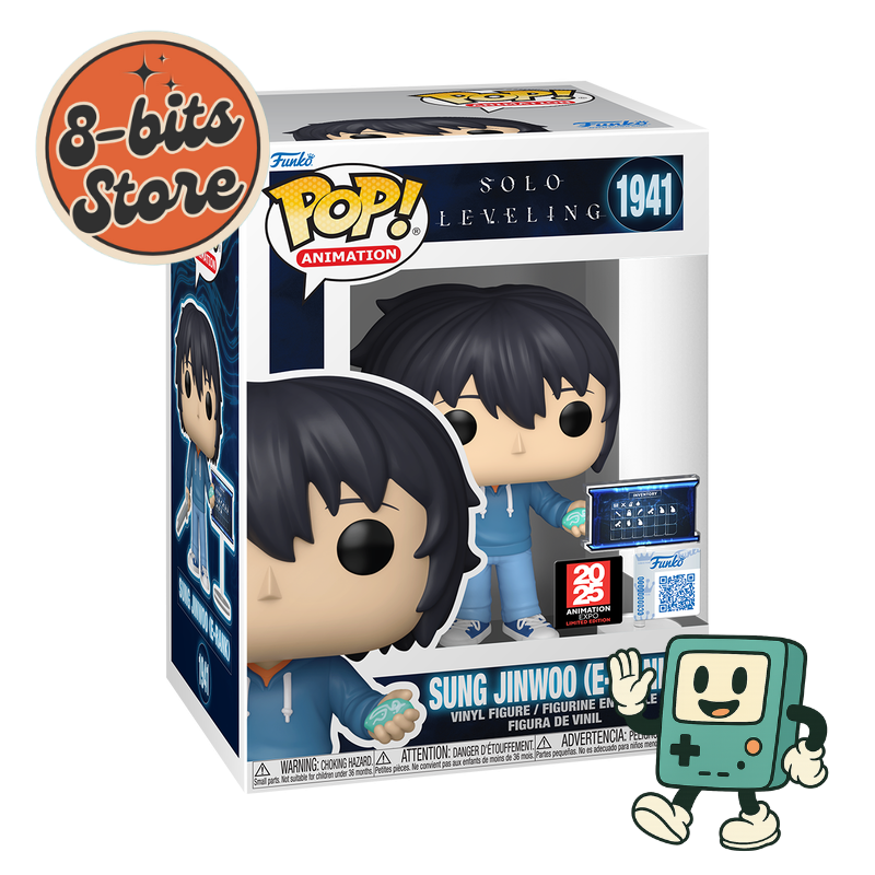 🧊 Funko Pop! &amp; Buddy Sung Jinwoo (E-Rank) – Solo Leveling 🧊