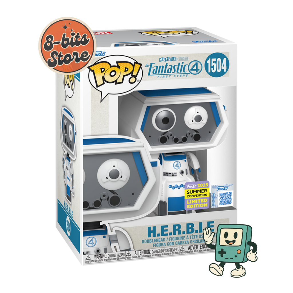 🤖 Funko Pop! H.E.R.B.I.E. – Fantastic Four: First Steps (#1504)
