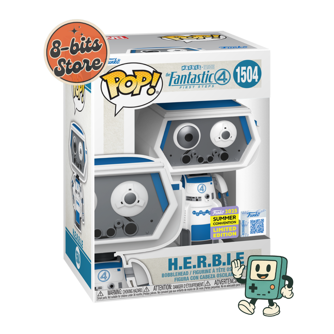🤖 Funko Pop! H.E.R.B.I.E. – Fantastic Four: First Steps (#1504)