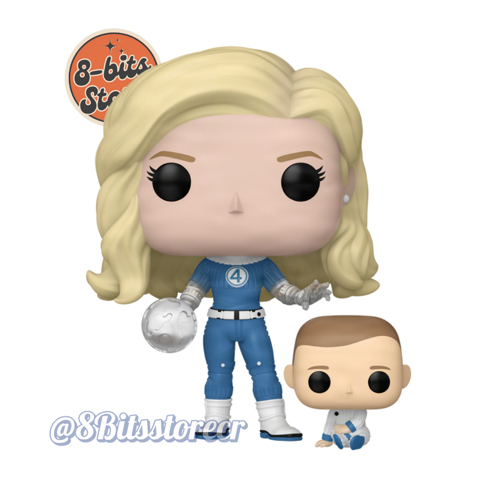👩‍👦 Funko Pop! & Buddy Invisible Woman & Franklin – Fantastic Four: First Steps (#1514)