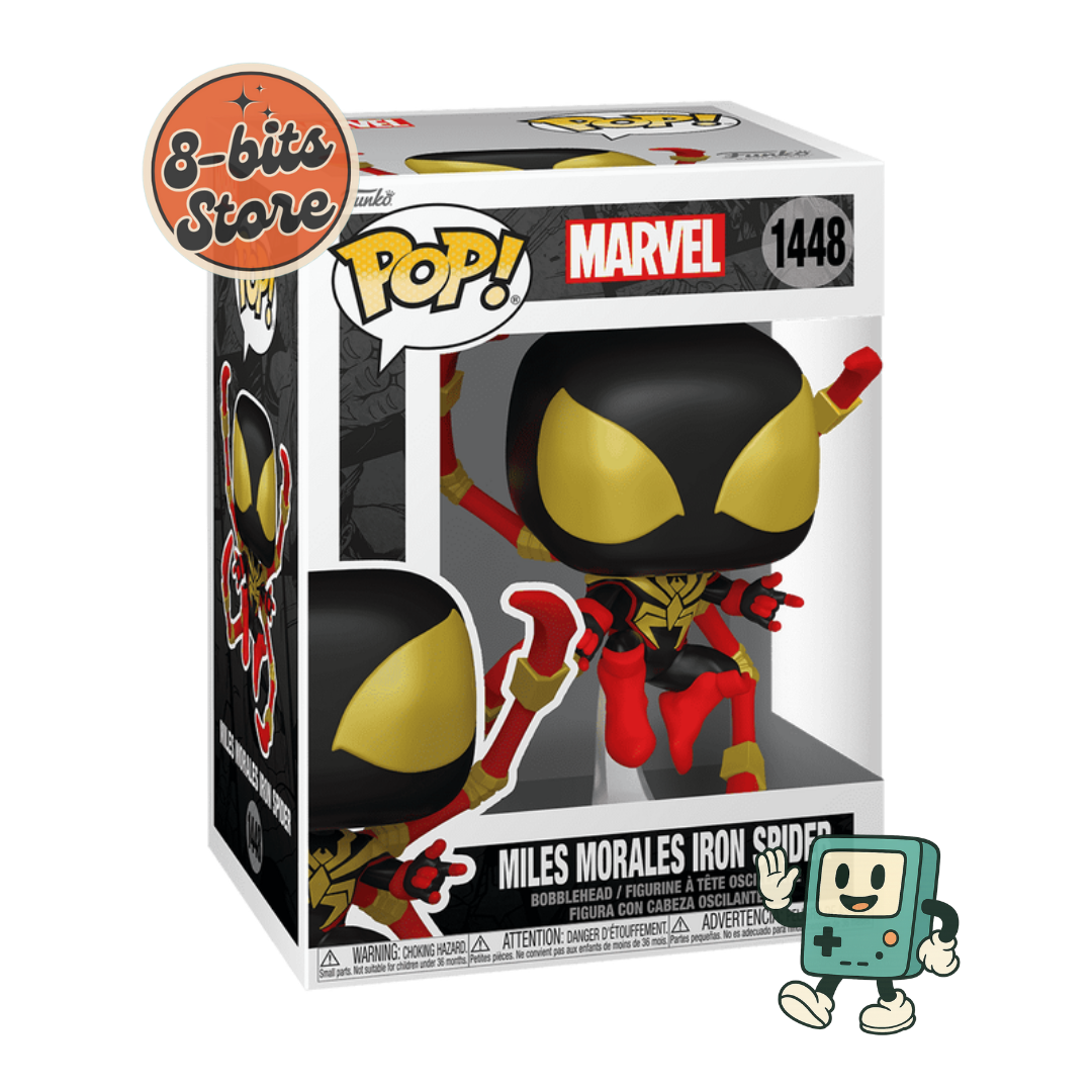 🕷️ Funko Pop! Miles Morales Iron Spider – Marvel (#1448)