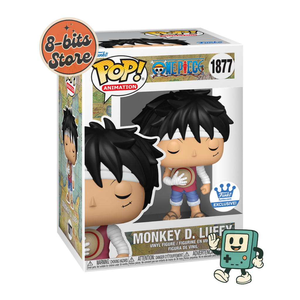 ⚔️ Funko Pop! Monkey D. Luffy (Marineford Memorial) con Protector (#1977)