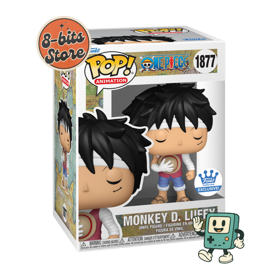 ⚔️ Funko Pop! Monkey D. Luffy (Marineford Memorial) con Protector (#1977)