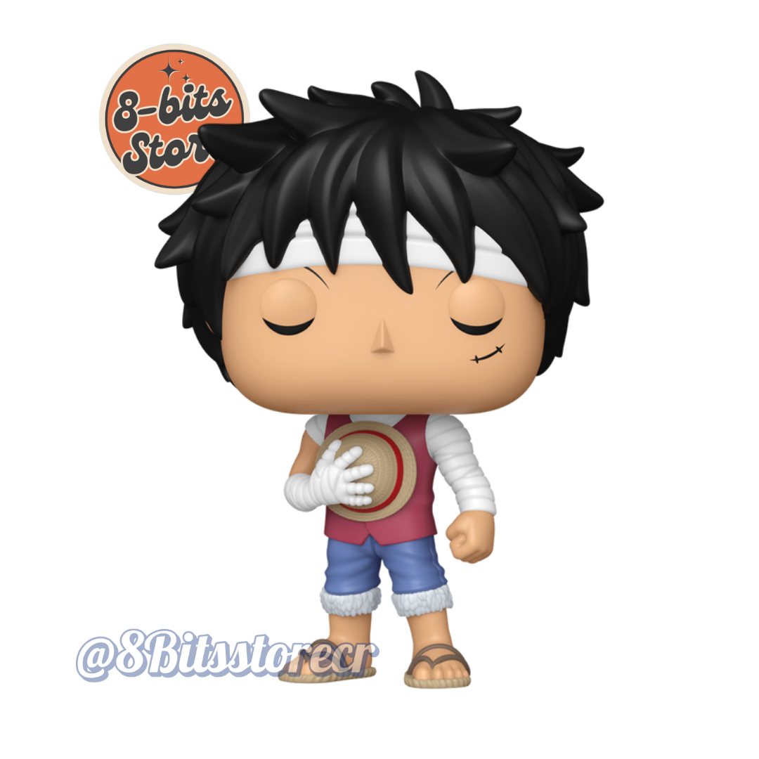 ⚔️ Funko Pop! Monkey D. Luffy (Marineford Memorial) con Protector (#1977)