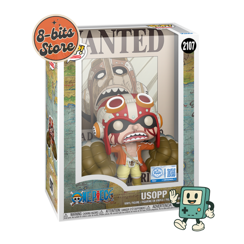 🧾 Funko Pop! Poster Usopp (Wanted) – One Piece (#2107) 🧾
