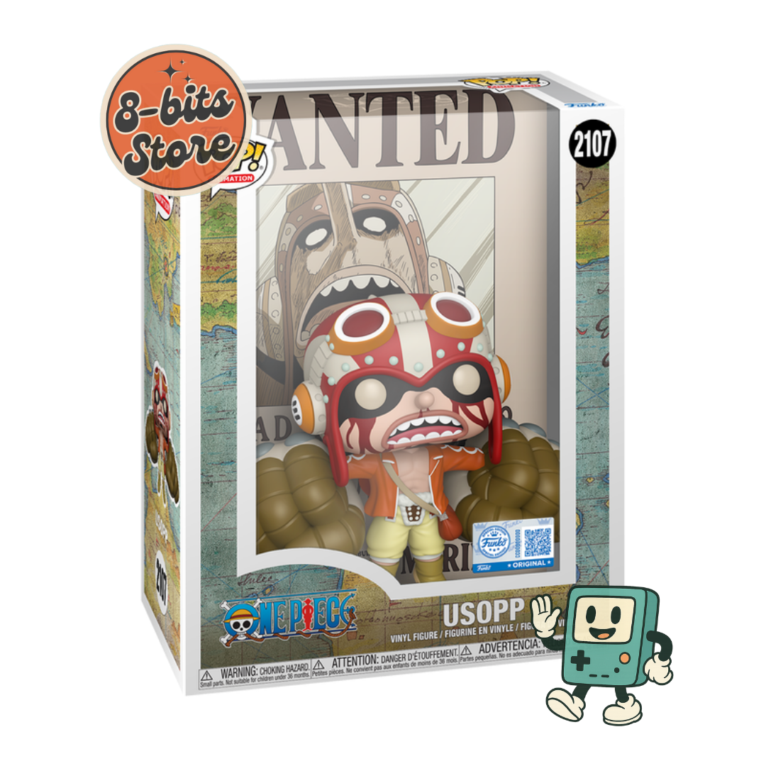 🧾 Funko Pop! Poster Usopp (Wanted) – One Piece (#2107) 🧾