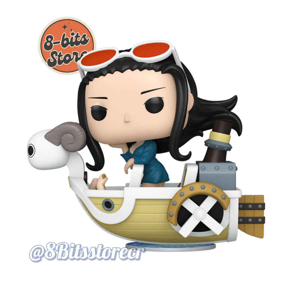 🛥️ Funko Pop! Rides Deluxe Nico Robin with Mini Merry II – One Piece (#132) 🛥️