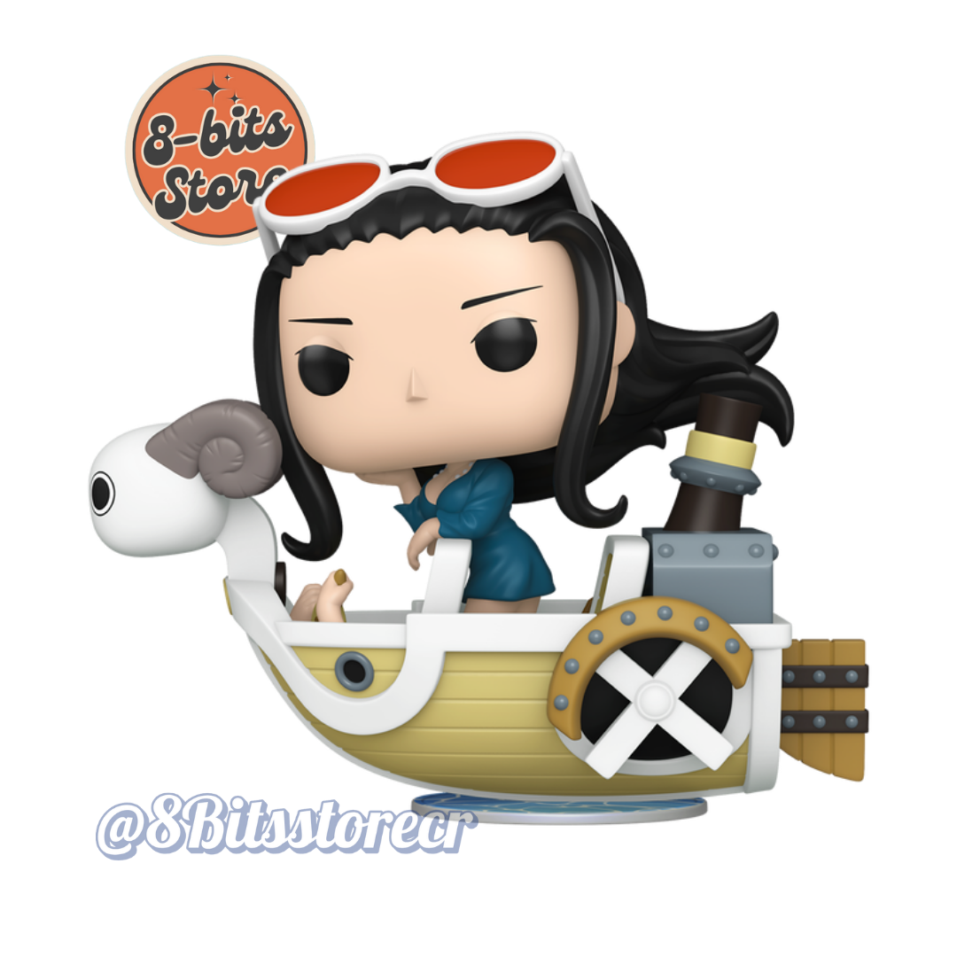🛥️ Funko Pop! Rides Deluxe Nico Robin with Mini Merry II – One Piece (#132) 🛥️