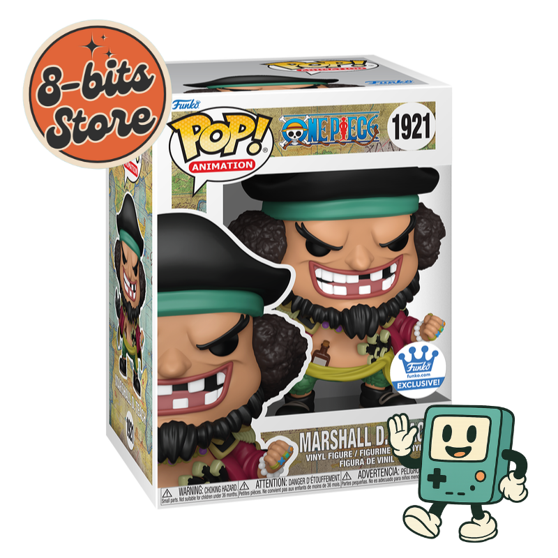 🔥 Funko Pop! Marshall D. Teach – One Piece (con protector) 🔥